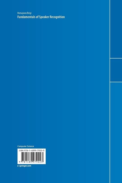 Produktbild: Fundamentals of Speaker Recognition