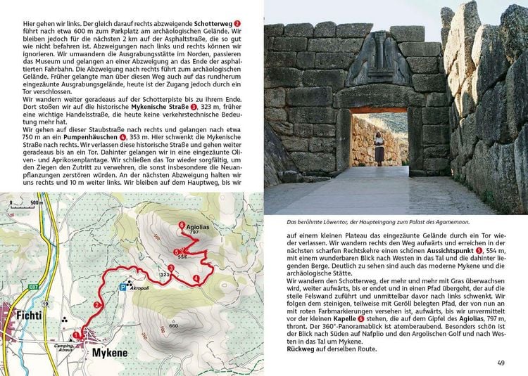 Produktbild: ROTHER Wanderf&uuml;hrer Peloponnes