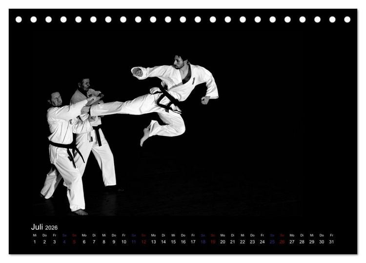 Produktbild: Traditionelles Taekwon-Do (Tischkalender 2026 DIN A5 quer), CALVENDO Monatskalender