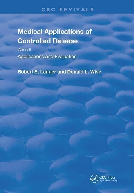 Produktbild: Medical Applications of Controlled Release