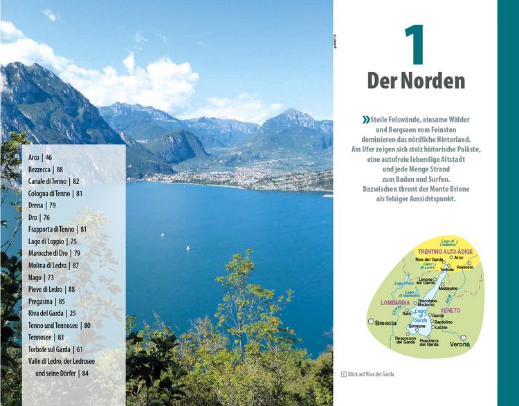 Produktbild: Reise Know-How Reisef&uuml;hrer Gardasee mit Verona und Brescia