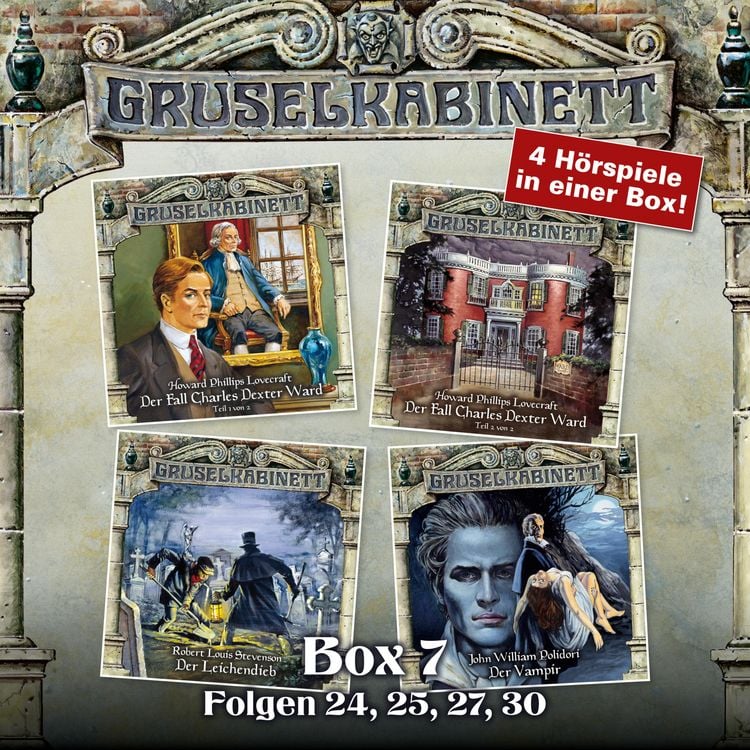 Produktbild: Gruselkabinett - Folgen 24, 25, 27, 30