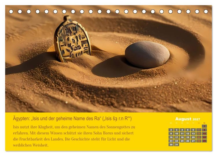 Produktbild: 12 M&auml;rchen unserer Welt (Tischkalender 2027 DIN A5 quer), CALVENDO Monatskalender