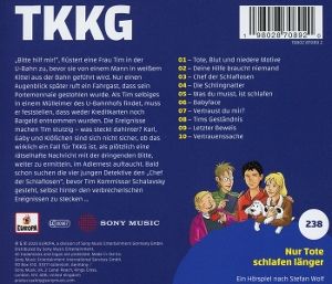 Produktbild: TKKG 238: Nur Tote schlafen l&auml;nger