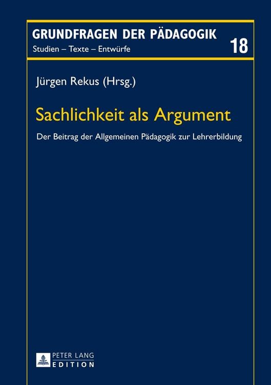 Produktbild: Sachlichkeit als Argument