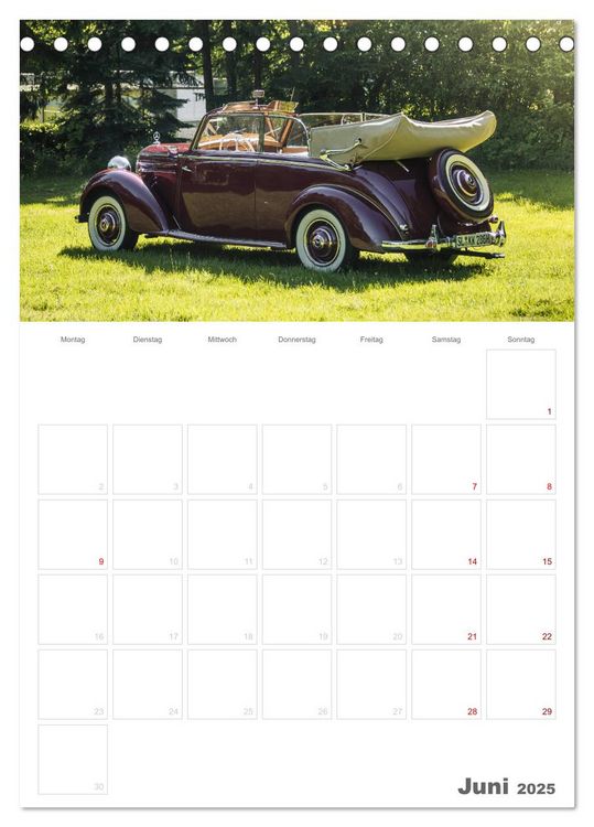 Produktbild: Mercedes Benz 170 SCB (Tischkalender 2025 DIN A5 hoch), CALVENDO Monatskalender