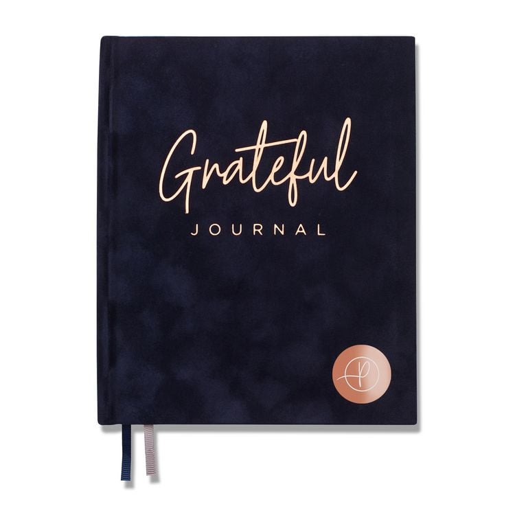 Produktbild: Tagebuch Grateful Journal dunkelblau
