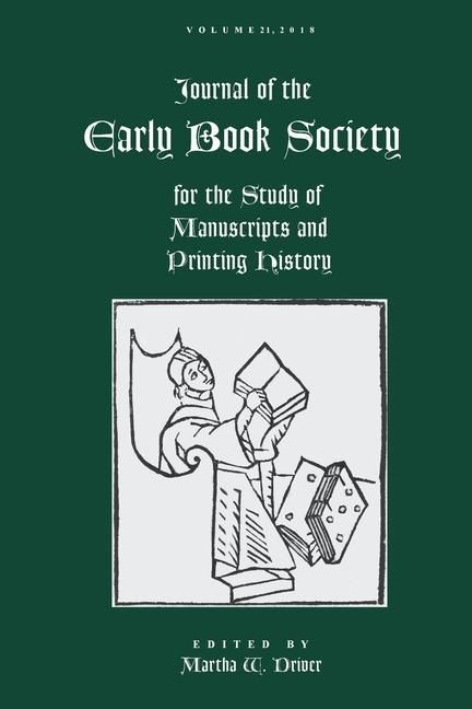 Produktbild: Journal of the Early Book Society Vol 21