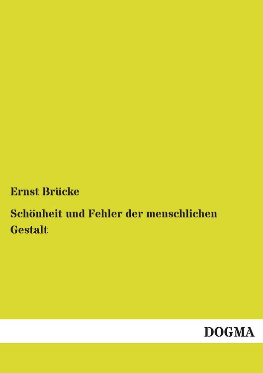 Produktbild: Sch&ouml;nheit und Fehler der menschlichen Gestalt