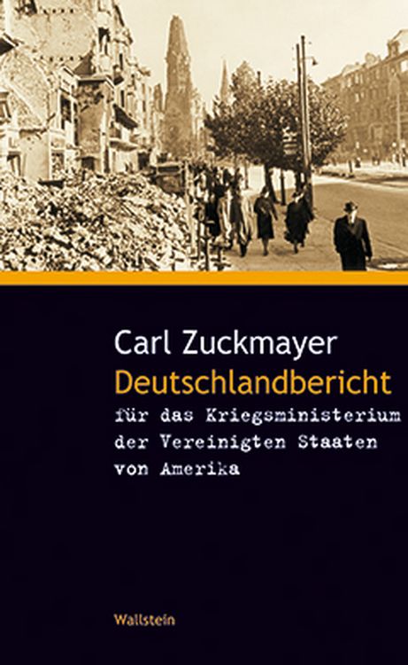 Produktbild: Deutschlandbericht f&uuml;r das Kriegsministerium der Vereinigten Staaten von Amerika