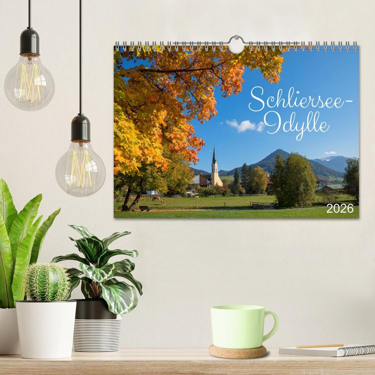 Produktbild: Schliersee-Idylle (Wandkalender 2026 DIN A4 quer), CALVENDO Monatskalender