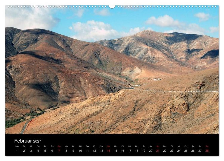 Produktbild: Fuerteventura (hochwertiger Premium Wandkalender 2027 DIN A2 quer), Kunstdruck in Hochglanz