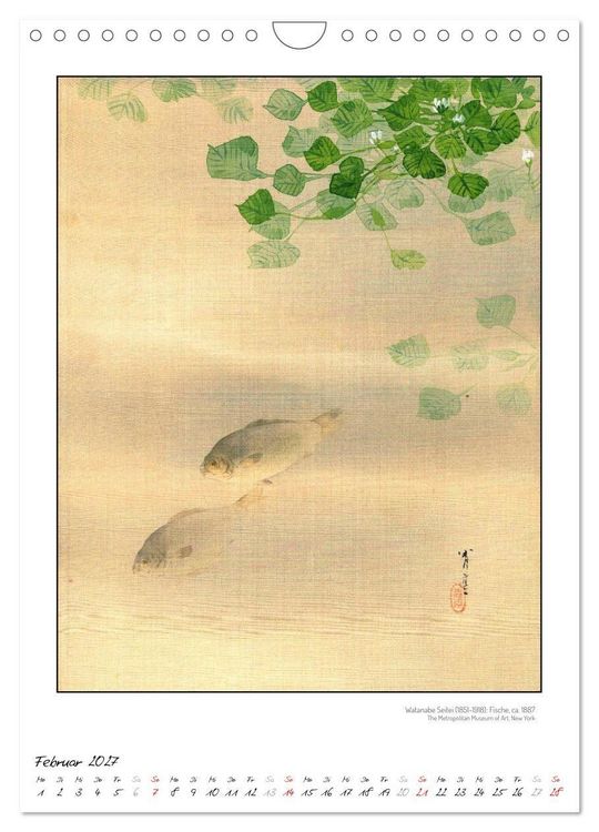 Produktbild: Watanabe Seitei - Japanische Tuschmalerei (Wandkalender 2027 DIN A4 hoch), CALVENDO Monatskalender