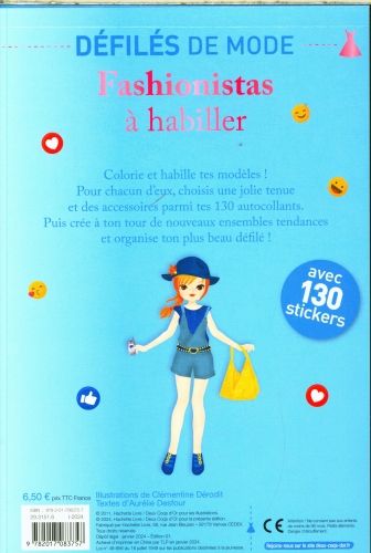 Produktbild: Fashionistas &agrave; habiller : d&eacute;fil&eacute;s de mode