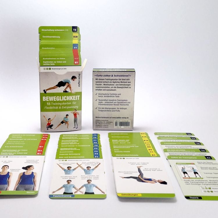 Produktbild: Trainingskarten: Beweglichkeit