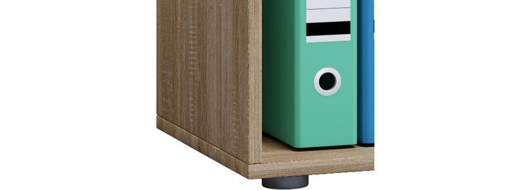 Produktbild: Holz B&uuml;ro Regal B&uuml;cher Ordner Aktenregal Lona 5f