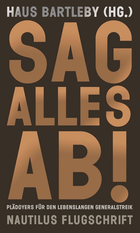 Produktbild: Sag alles ab!