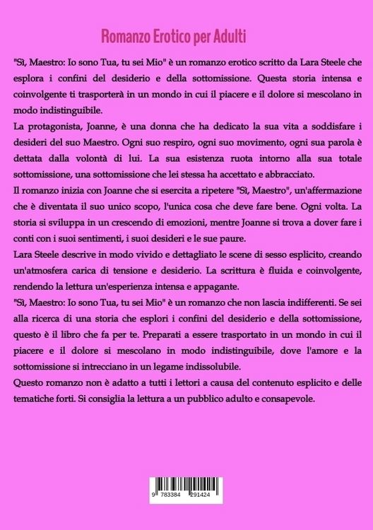 Produktbild: S&igrave;, Maestro: Io sono Tua, tu sei Mio