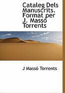 Produktbild: Cataleg Dels Manuscrits. Format Per J. Mass Torrents