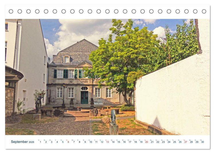Produktbild: K&ouml;nigswinter. Drachenfels und Rheinromantik (Tischkalender 2026 DIN A5 quer), CALVENDO Monatskalender
