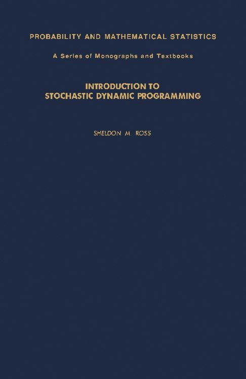 Produktbild: Introduction to Stochastic Dynamic Programming