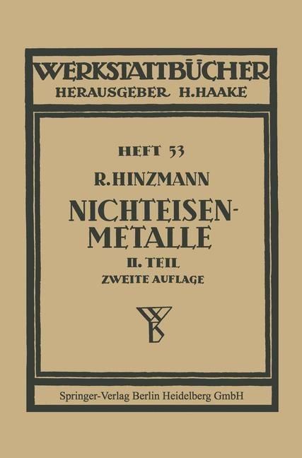 Produktbild: Nichteisenmetalle