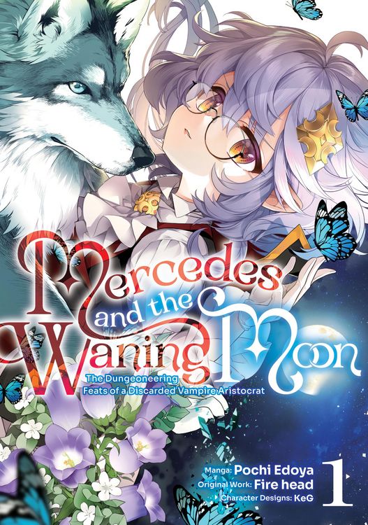 Produktbild: Mercedes and the Waning Moon: The Dungeoneering Feats of a Discarded Vampire Aristocrat (Manga) Volume 1