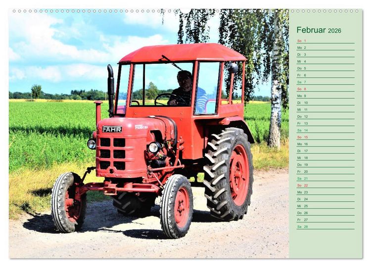 Produktbild: Oldtimer-Trecker on Tour (hochwertiger Premium Wandkalender 2026 DIN A2 quer), Kunstdruck in Hochglanz