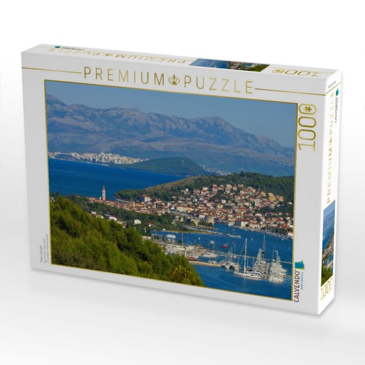 Produktbild: CALVENDO Puzzle Trogir und Split | 1000 Teile Lege-Gr&ouml;&szlig;e 64x48cm Foto-Puzzle f&uuml;r gl&uuml;ckliche Stunden