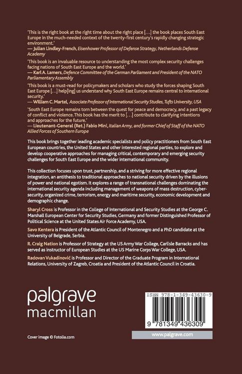 Produktbild: Shaping South East Europe's Security Community for the Twenty-First Century