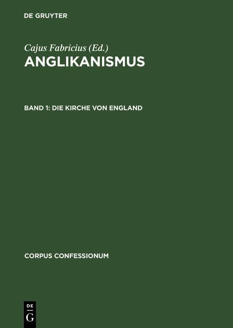 Produktbild: Die Kirche von England