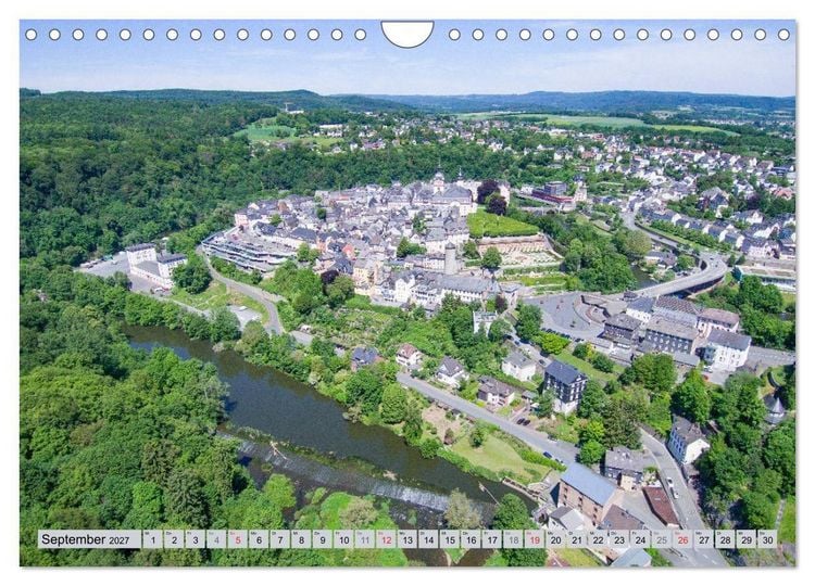 Produktbild: Ausblicke - Mittelhessen von Oben (Wandkalender 2027 DIN A4 quer), CALVENDO Monatskalender