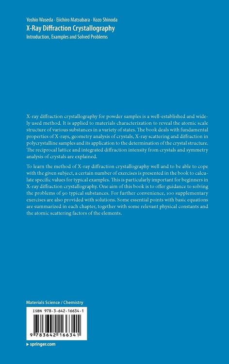 Produktbild: X-Ray Diffraction Crystallography