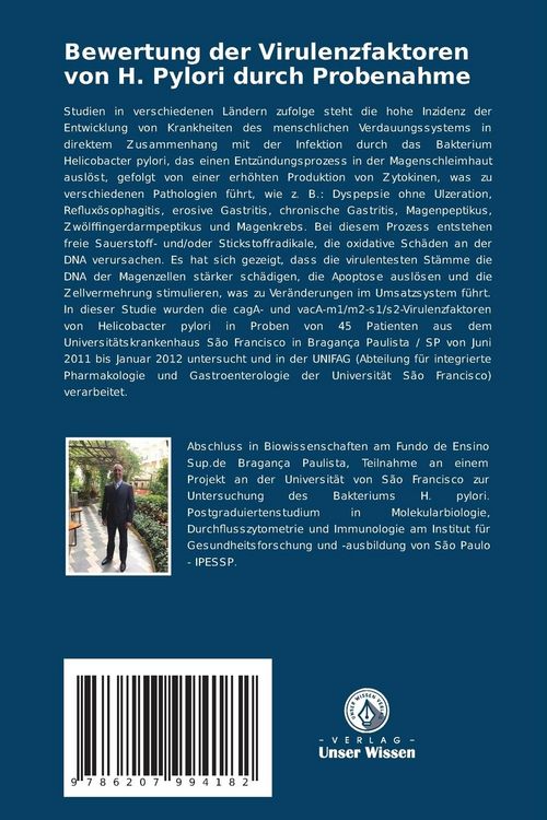Produktbild: Bewertung der Virulenzfaktoren von H. Pylori durch Probenahme