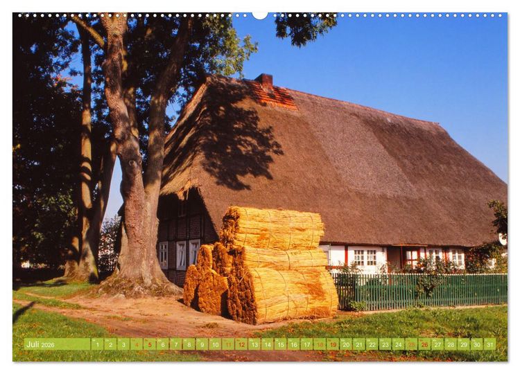 Produktbild: Landwirtschaft Natur pur Mecklenburg-Vorpommern (Wandkalender 2026 DIN A2 quer), CALVENDO Monatskalender