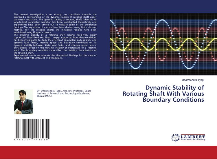 Produktbild: Dynamic Stability of Rotating Shaft With Various Boundary Conditions