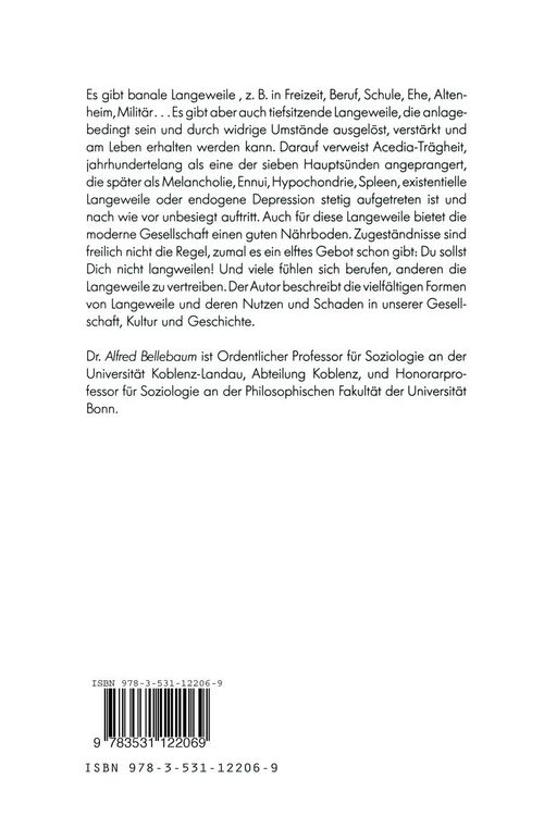 Produktbild: Langeweile, &Uuml;berdru&szlig; und Lebenssinn