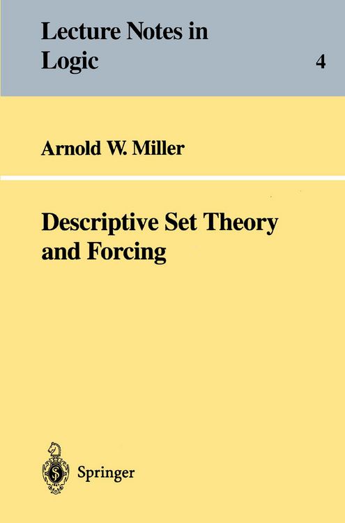 Produktbild: Descriptive Set Theory and Forcing