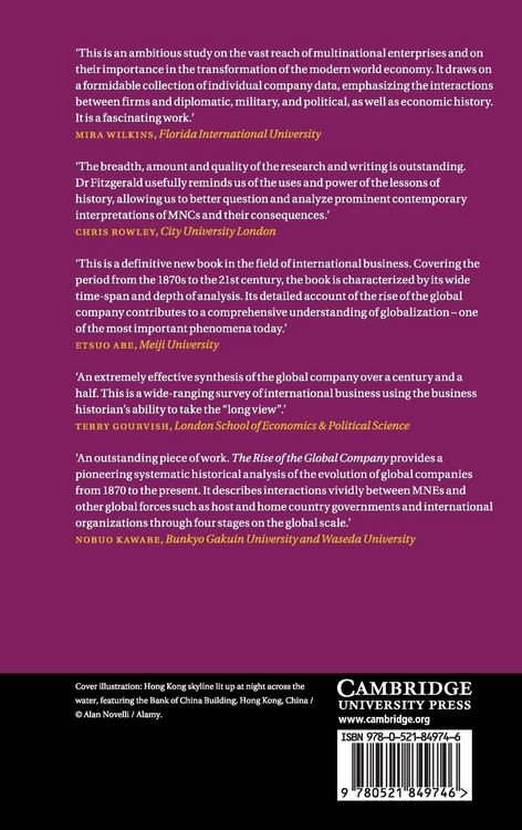 Produktbild: The Rise of the Global Company