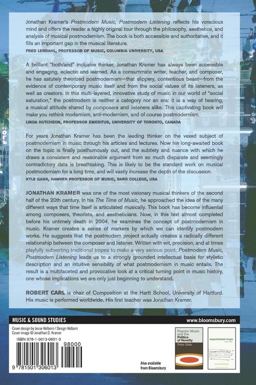 Produktbild: Postmodern Music, Postmodern Listening