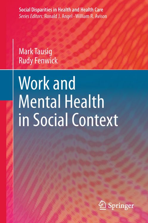 Produktbild: Work and Mental Health in Social Context
