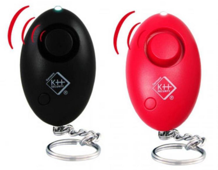Produktbild: Kh-security Taschenalarm Pink mit LED 100137