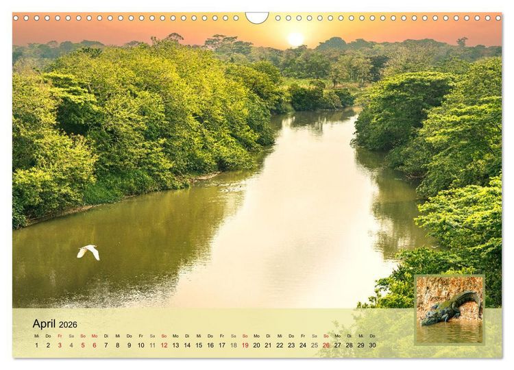 Produktbild: Costa Rica Dreams Tropische Naturwunder (Wandkalender 2026 DIN A3 quer), CALVENDO Monatskalender