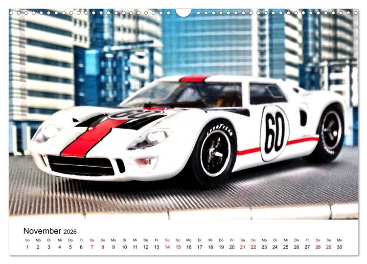 Produktbild: Cars'n'Arts - Digital Artwork von Jean-Louis Glineur (Wandkalender 2026 DIN A3 quer), CALVENDO Monatskalender