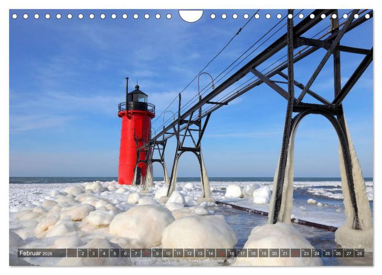 Produktbild: Great Lakes - Die gro&szlig;en Seen (Wandkalender 2026 DIN A4 quer), CALVENDO Monatskalender