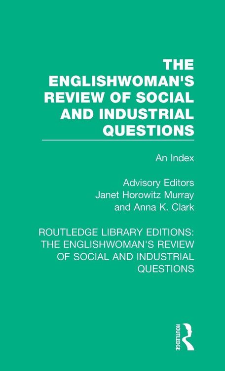 Produktbild: The Englishwoman's Review of Social and Industrial Questions