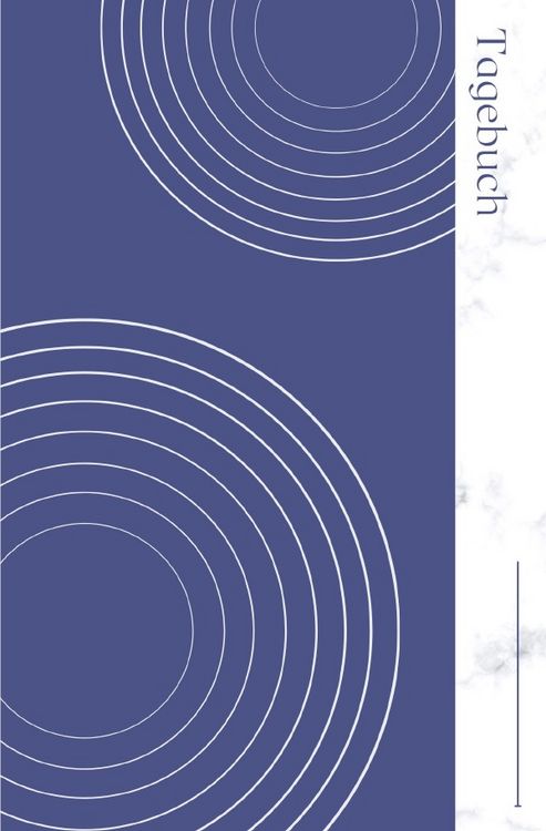 Produktbild: Tagebuch Blue Circle