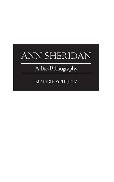 Produktbild: Ann Sheridan