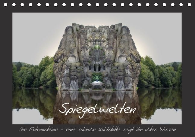 Produktbild: Spiegelwelten - die Externsteine (Tischkalender immerw&auml;hrend DIN A5 quer)