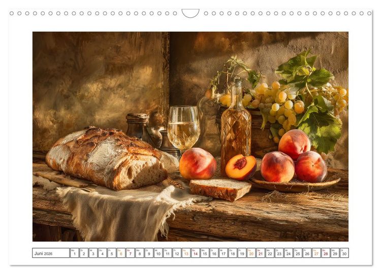 Produktbild: Landleben auf dem Tisch (Wandkalender 2026 DIN A3 quer), CALVENDO Monatskalender